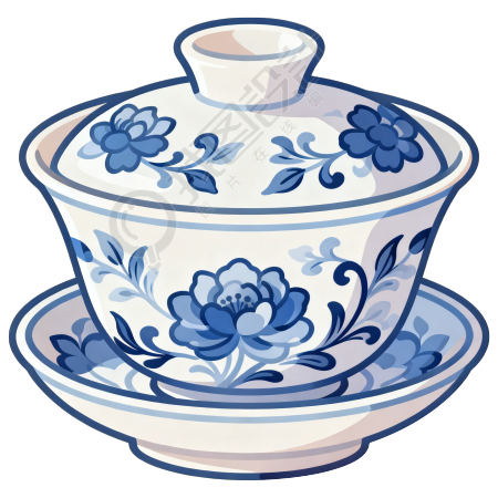 茶文化简约素材