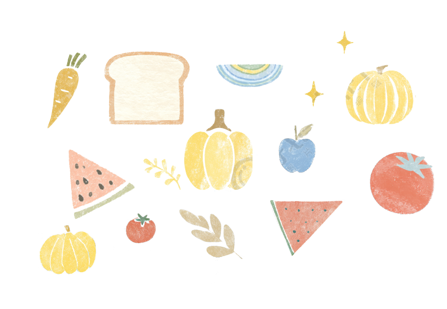 蔬菜水果卡通插画