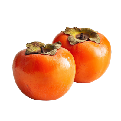 橙色柿子PNG素材
