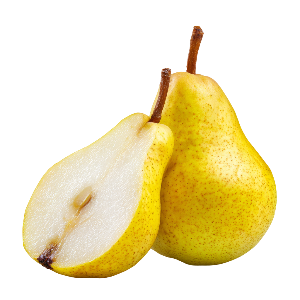 秋梨透明背景插图