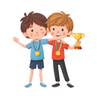 运动会冠军PNG素材