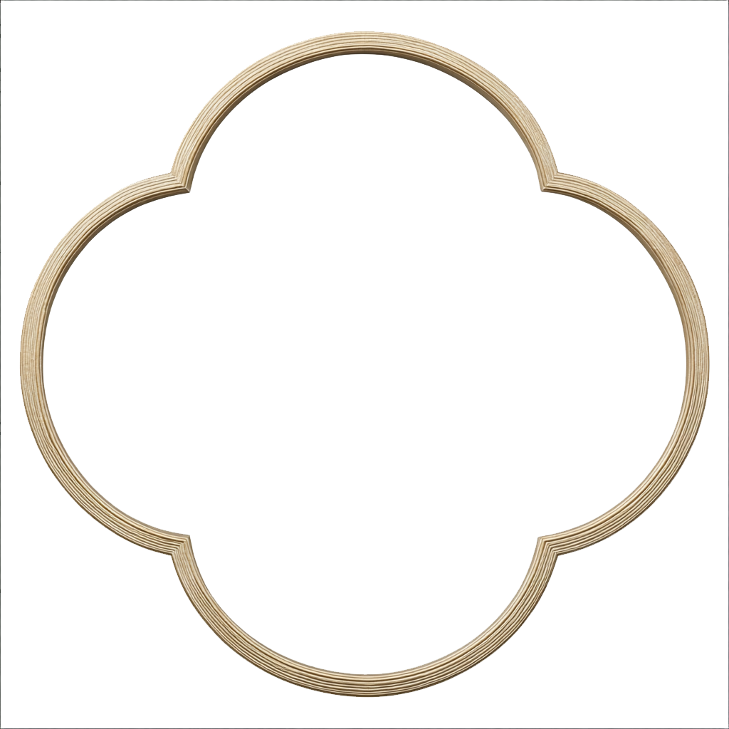 四叶草装饰边框素材