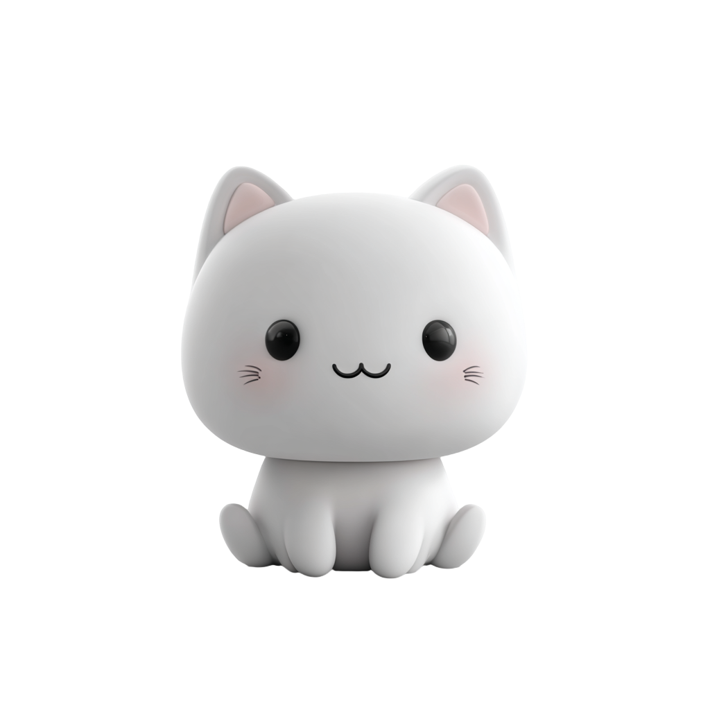 3D猫咪卡通素材