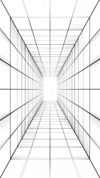 线条视角建筑素材