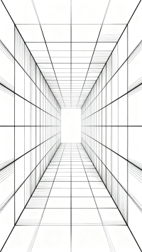 线条视角建筑素材