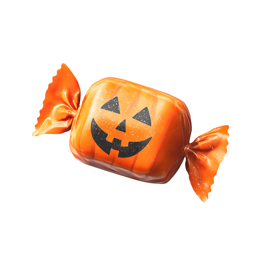 万圣节糖果PNG元素