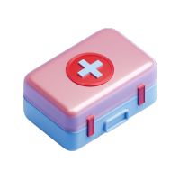 3D急救包PNG插图