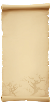 复古风卷轴商用素材