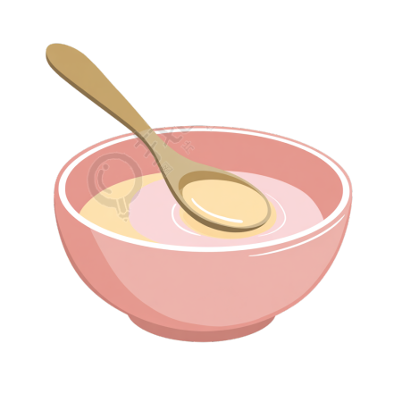 幼儿园食谱白粥插图