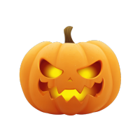 万圣节南瓜灯插画