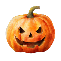 万圣节南瓜灯素材