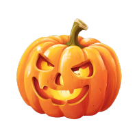 万圣节南瓜灯插图