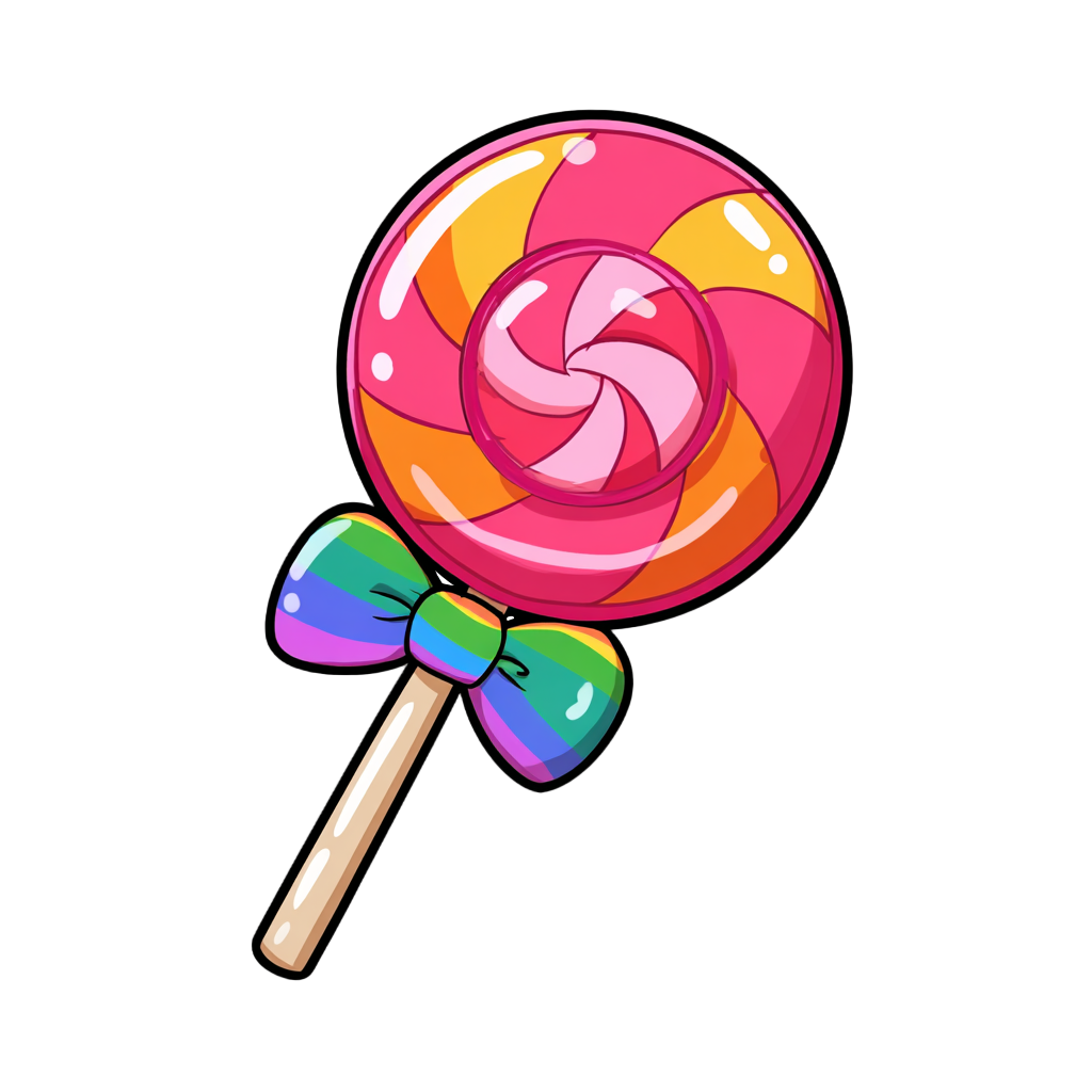 棒棒糖卡通素材
