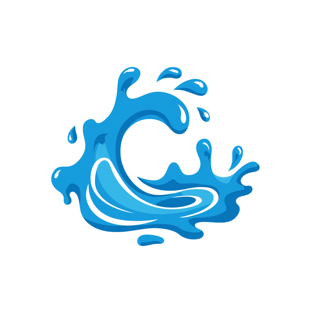 海浪透明背景元素