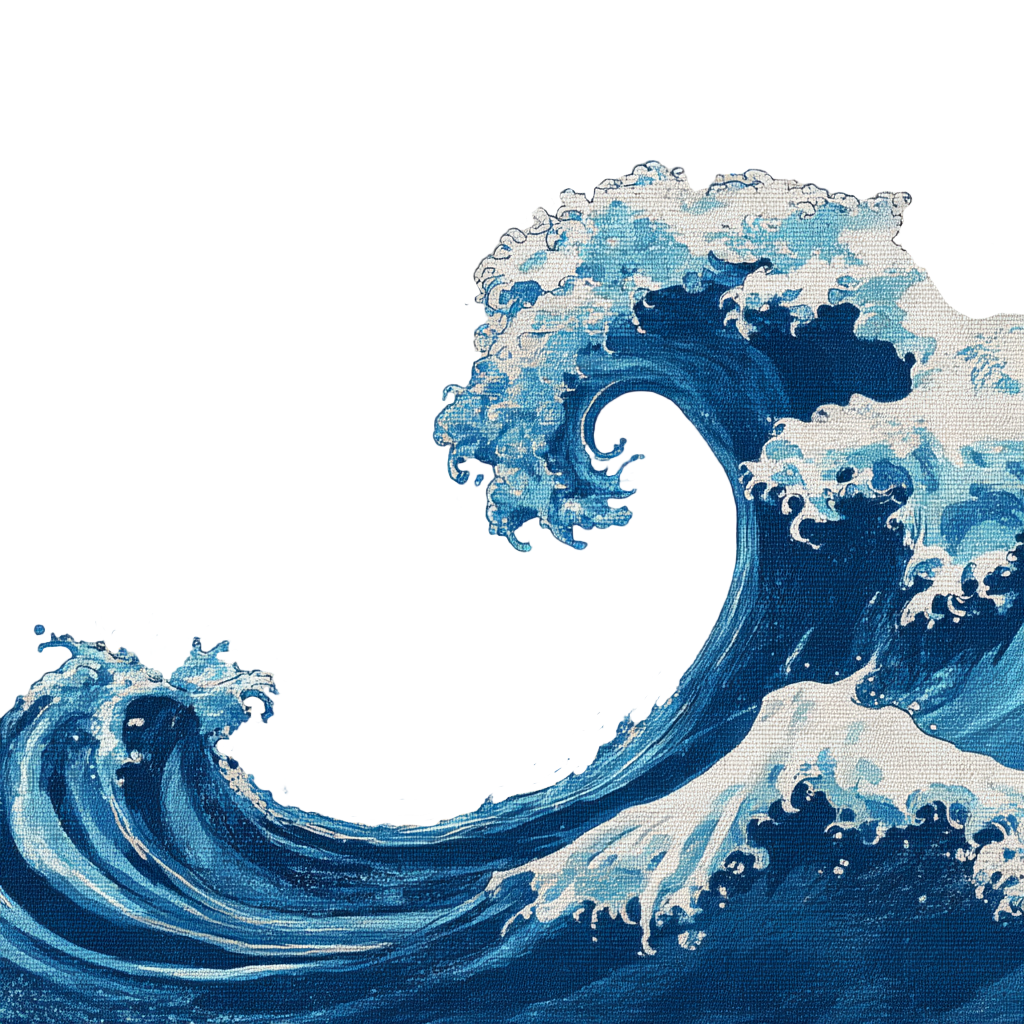 海浪可商用插图