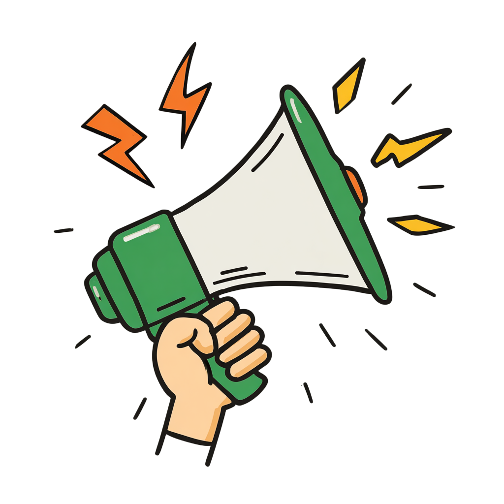 招聘喇叭创意设计元素