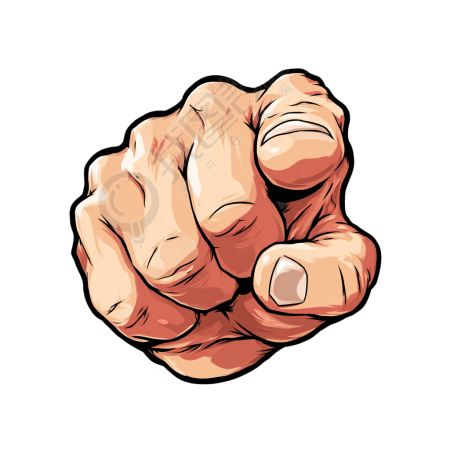 职等你来手势元素