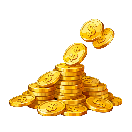 金币插画设计素材