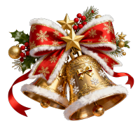 圣诞主题铃铛插画