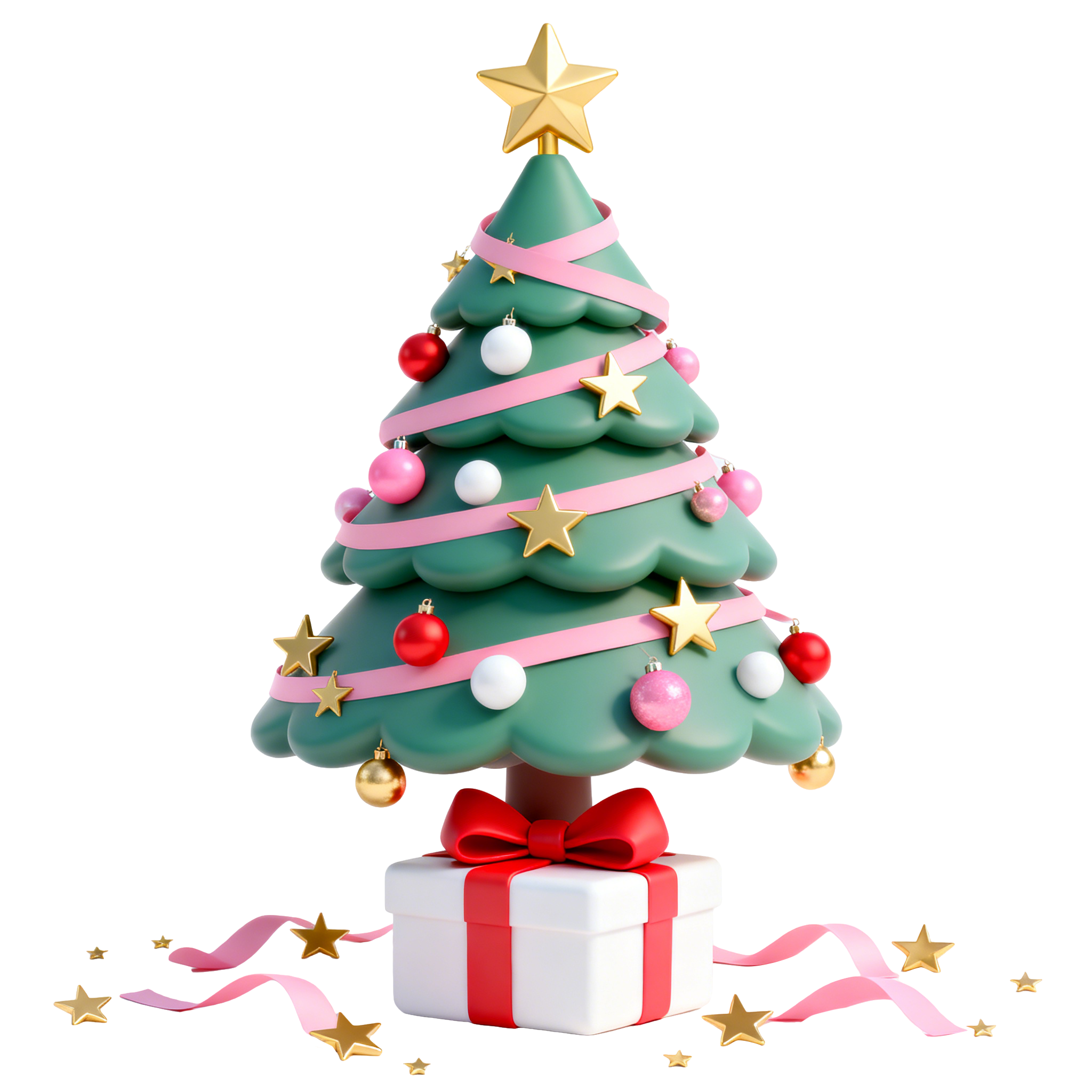 圣诞树节日装饰素材