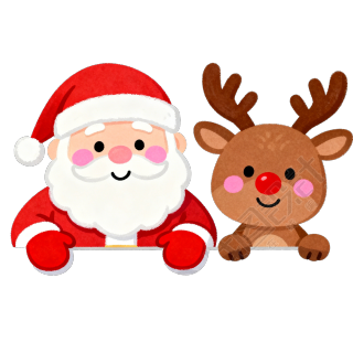 可爱圣诞老人插画设计