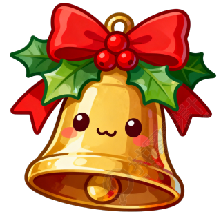 金色铃铛蝴蝶结