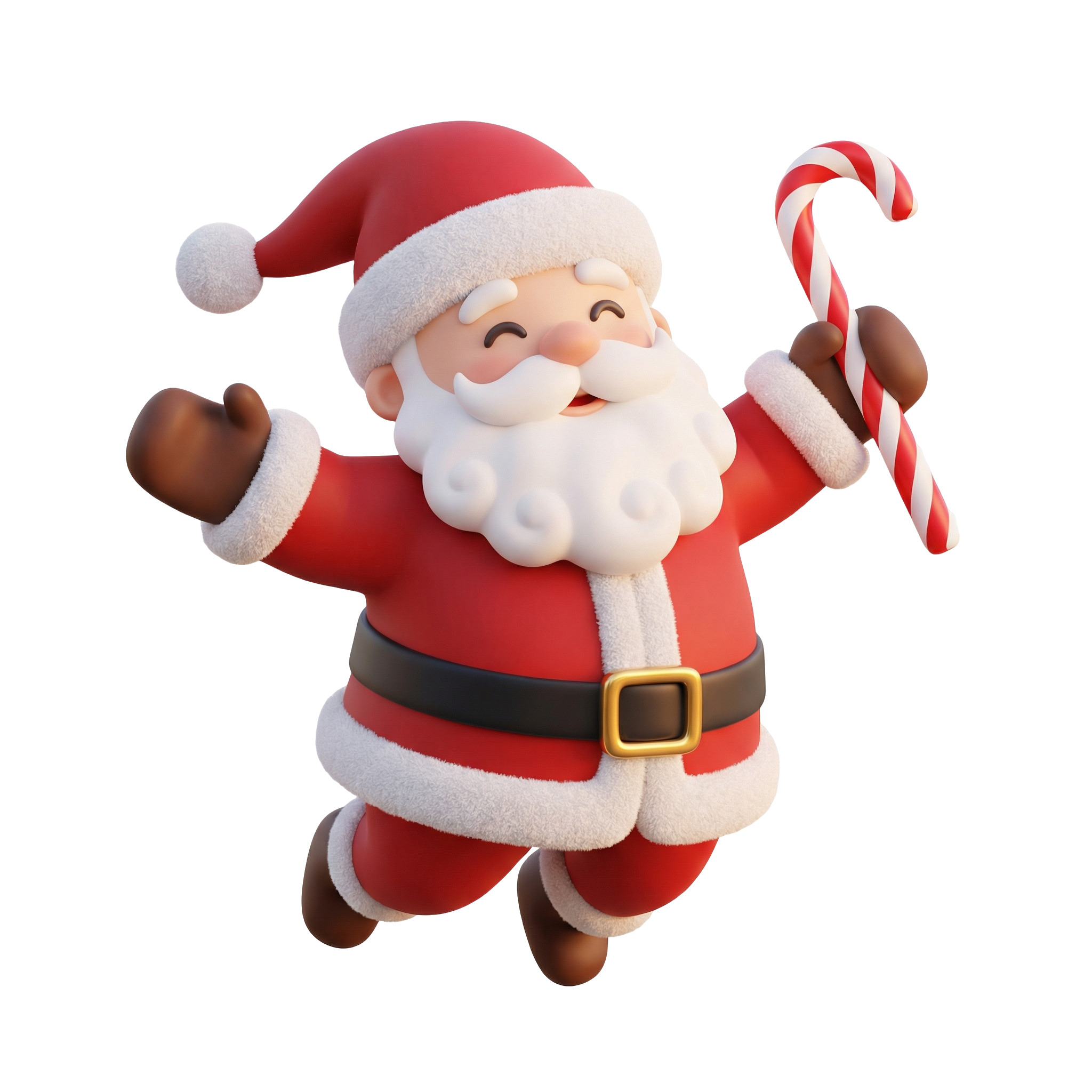 圣诞老人拐棍糖素材