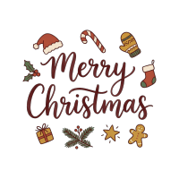 Merry Christmas艺术字