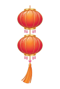 中国传统灯笼图形素材