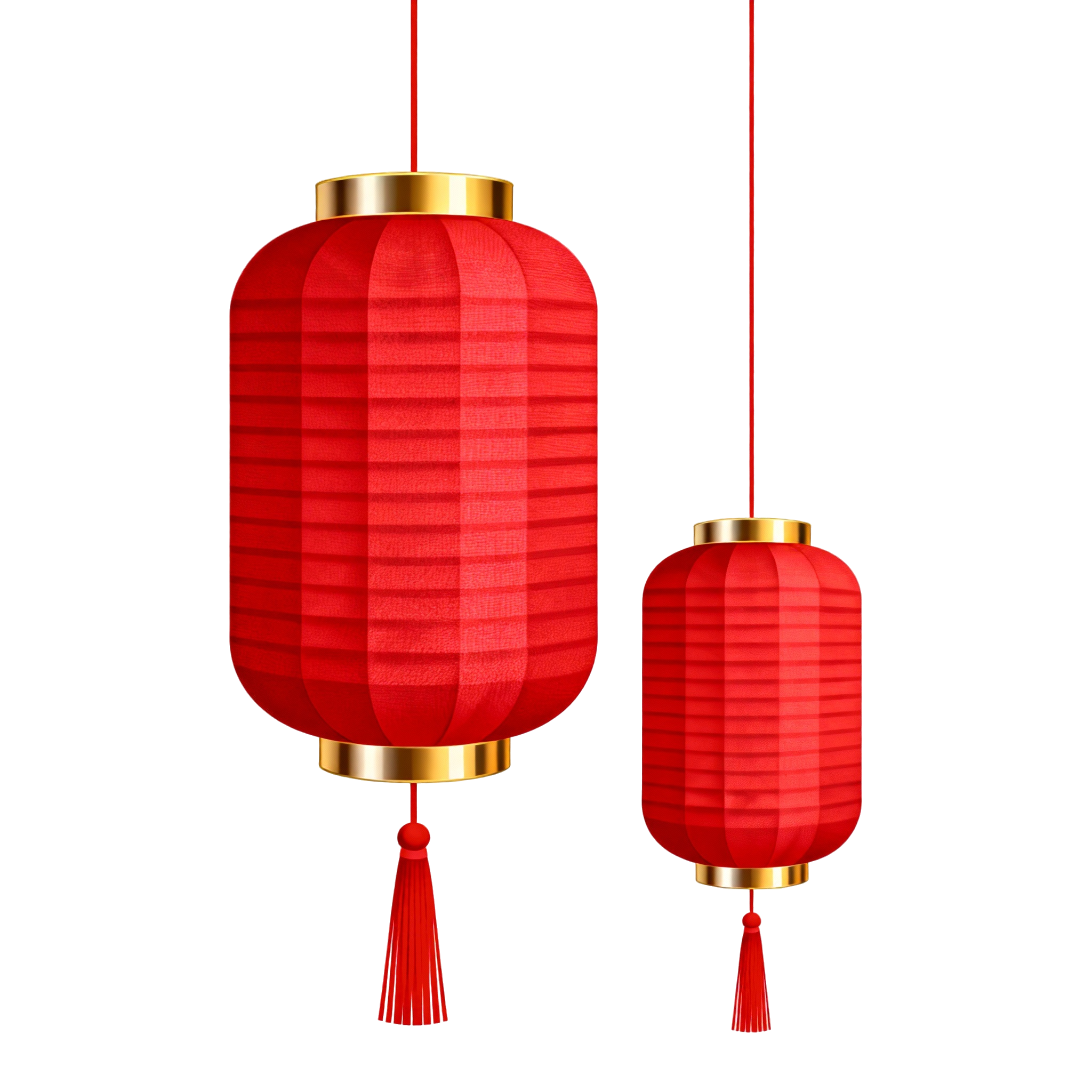 传统红灯笼商用插画
