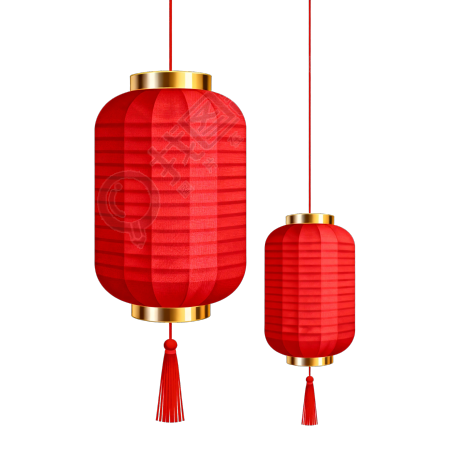 传统红灯笼商用插画