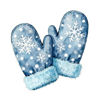 jimeng-2025-12-04-9266-pair of connected winter mittens, mut