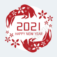 2021牛年大吉微信公众号次图