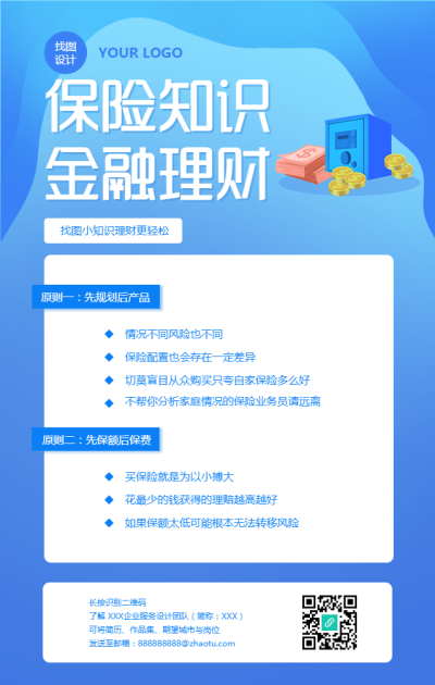 金融理财/保险知识手机海报