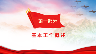 国防训练军事演习实景背景剪影PPT模板内页