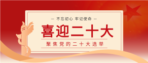 喜迎二十大华表公众号首图