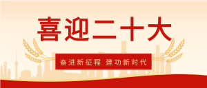喜迎二十大城市剪影公众号首图