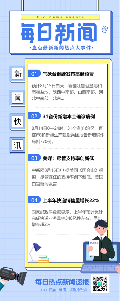 每日新闻热点事件摄像机台灯封面图