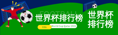 足球世界杯奖牌排行榜公众号封面图