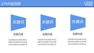 季度工作总结通用PPT模板内页