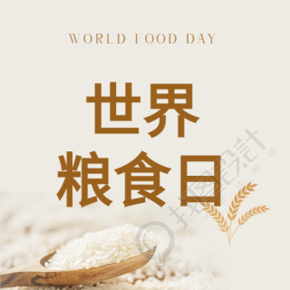 世界粮食日守护粮食安全微信公众号次图