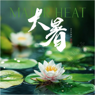 今日大暑暑气至浓微信公众号次图