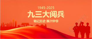 九三大阅兵国泰民安微信公众号首图