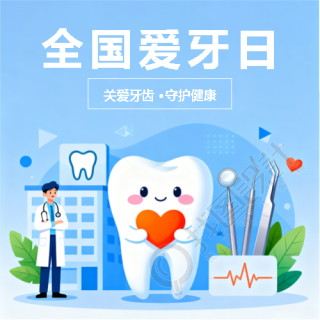 全国爱牙日创意宣传微信公众号次图