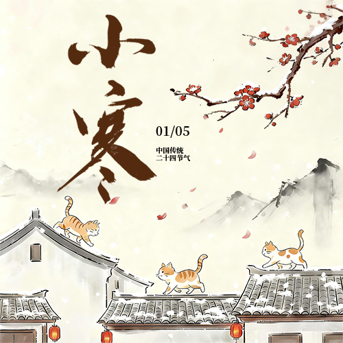 小寒已至寒意渐浓微信公众号次图