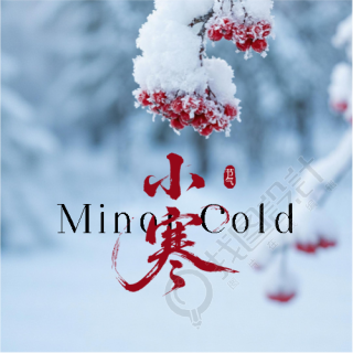 小寒时节习俗宣传微信公众号次图