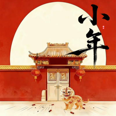 喜迎小年迎祥纳福微信公众号次图