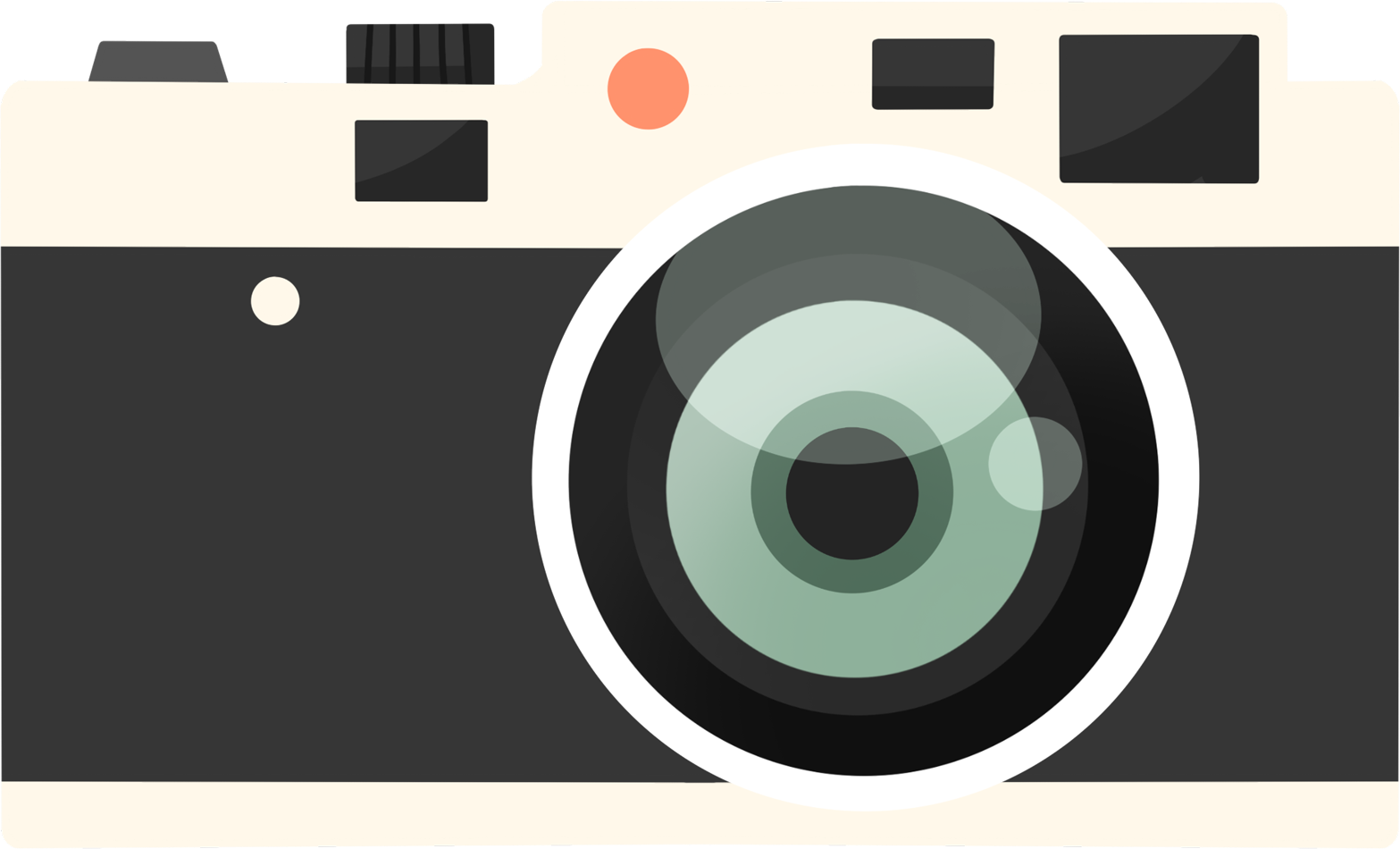 黑色相机图片插画素材制作技巧！