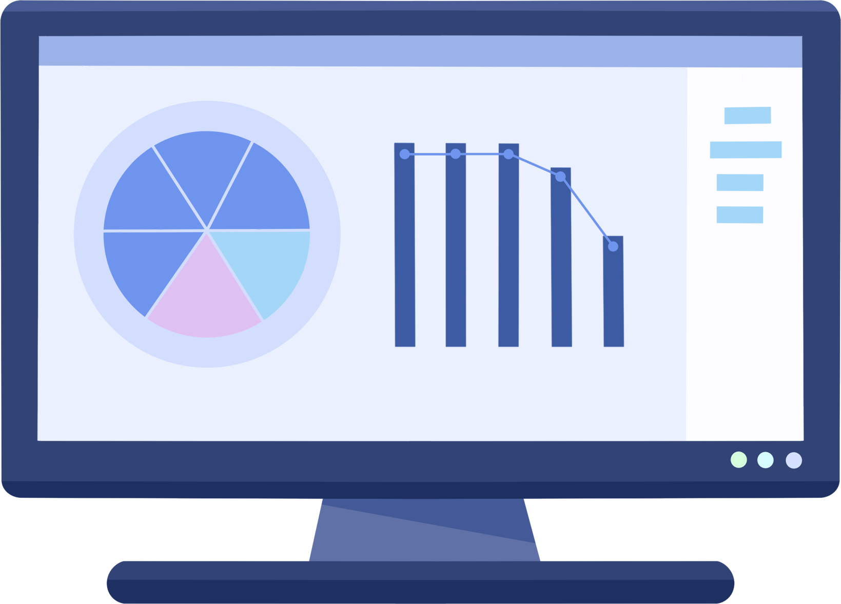 计算机屏幕图像如何画？