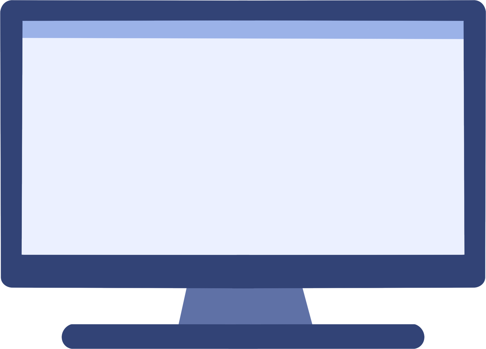 计算机屏幕图像如何画？